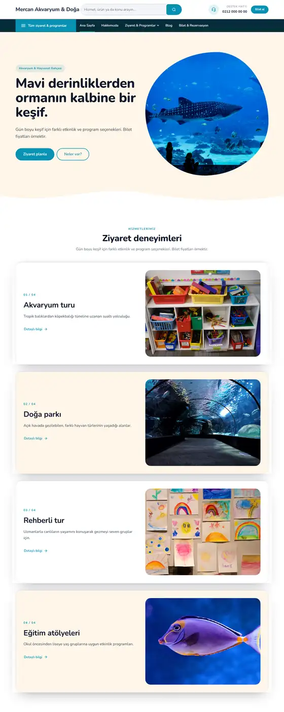 Mercan Akvaryum & Doğa Parkı