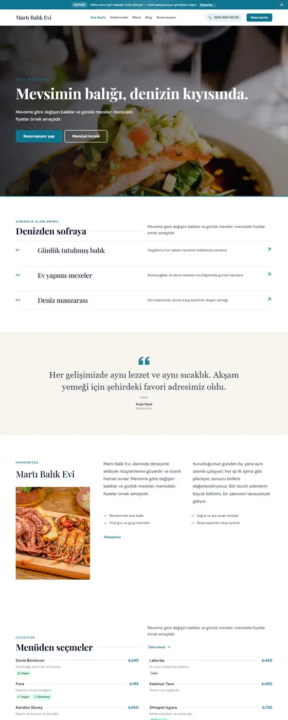 Martı Balık Evi