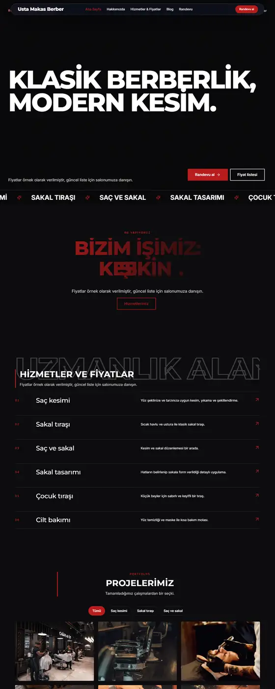 Usta Makas Berber