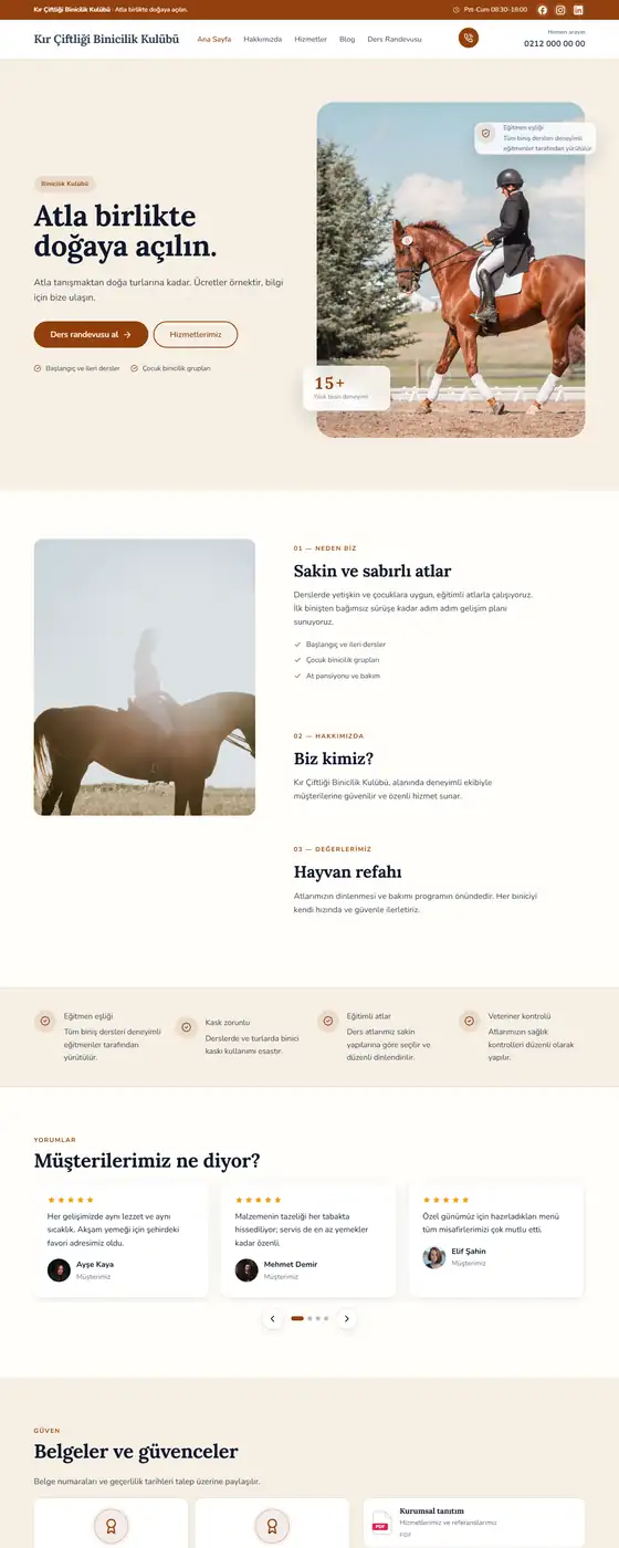 Kır Çiftliği Binicilik Kulübü