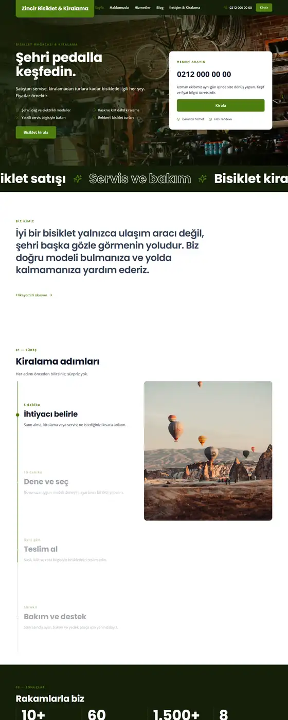 Zincir Bisiklet & Kiralama
