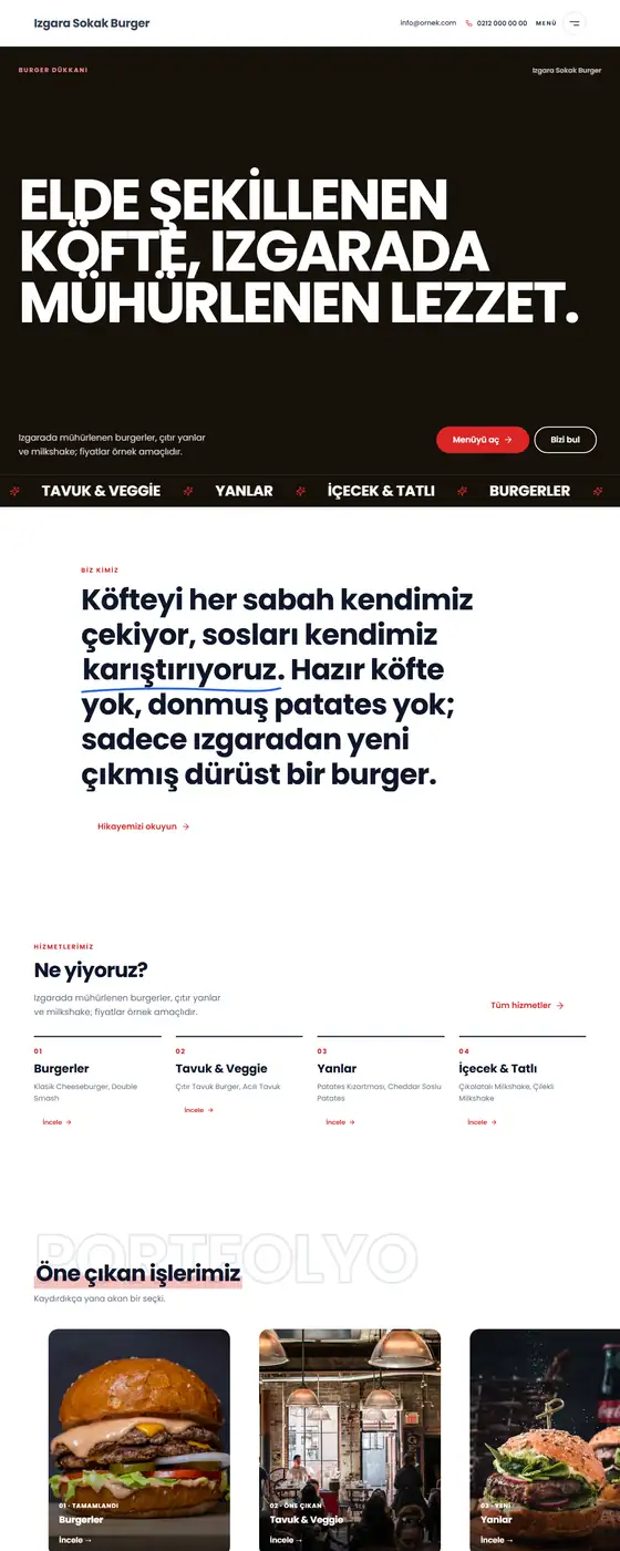 Izgara Sokak Burger