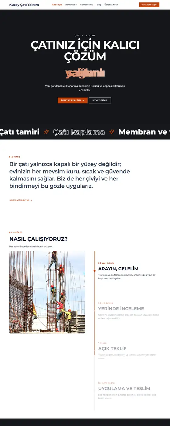 Kuzey Çatı Yalıtım