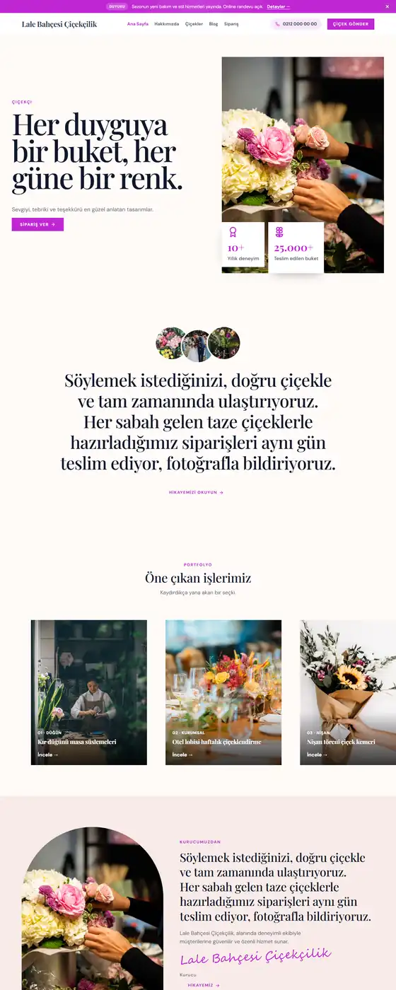 Lale Bahçesi Çiçekçilik