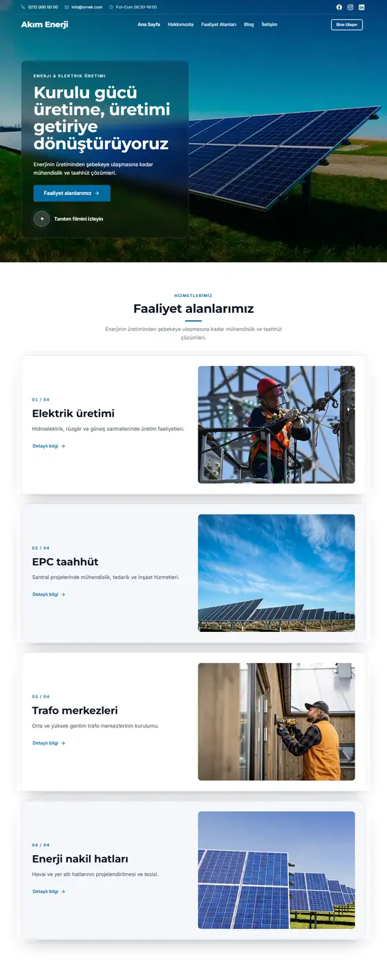 Akım Enerji