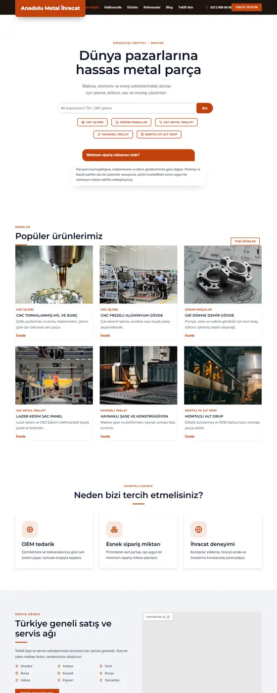 Anadolu Metal İhracat