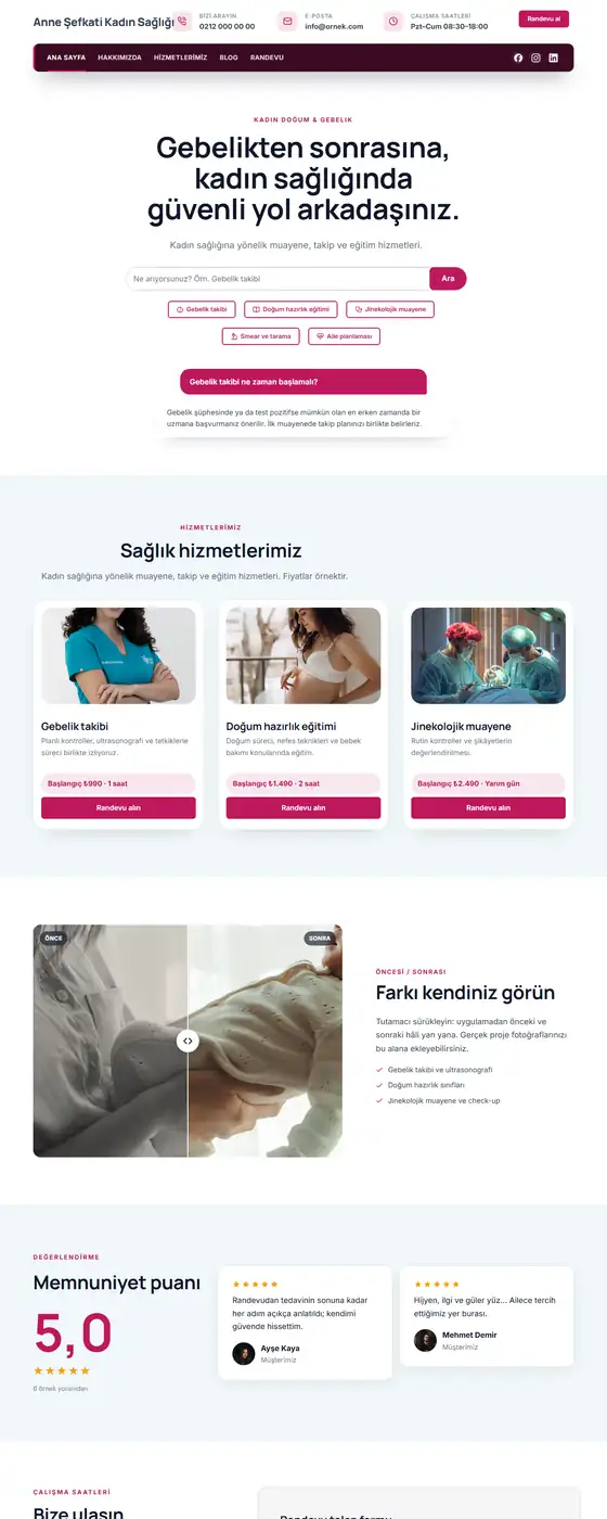 Anne Şefkati Kadın Sağlığı
