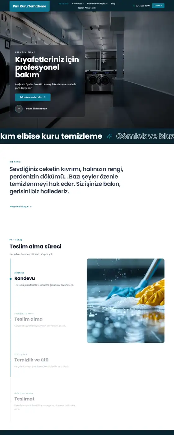 Pırıl Kuru Temizleme
