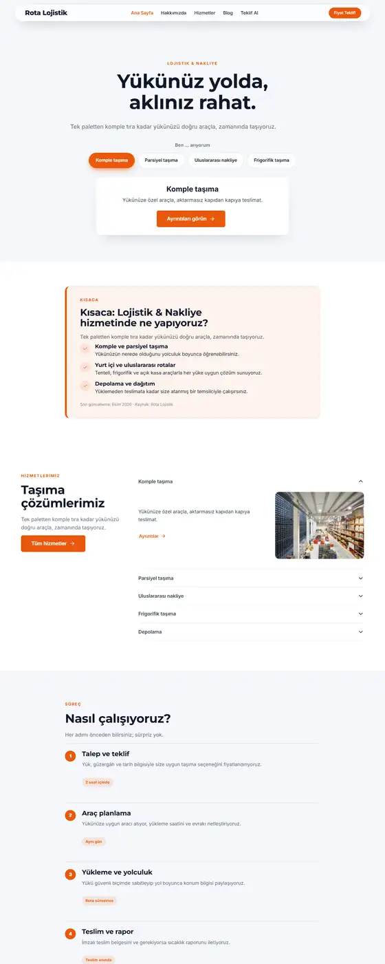 Rota Lojistik