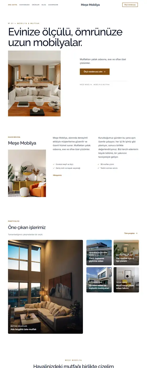 Meşe Mobilya