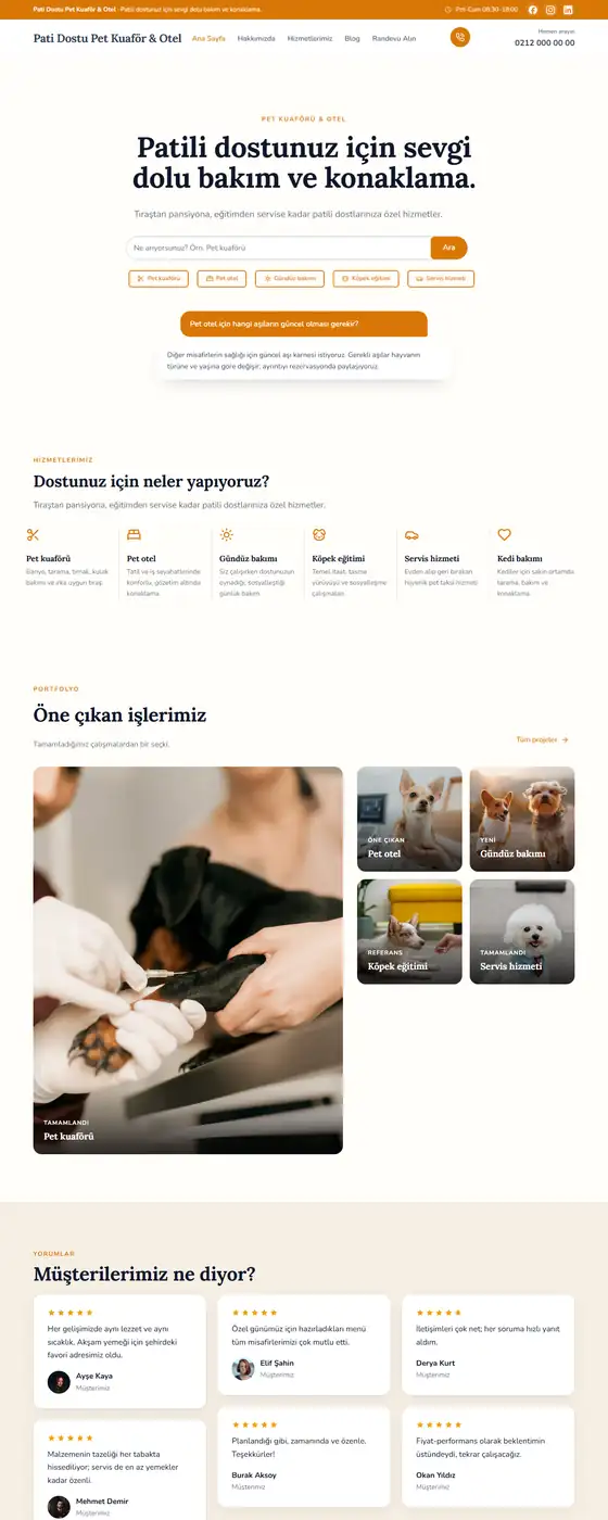 Pati Dostu Pet Kuaför & Otel