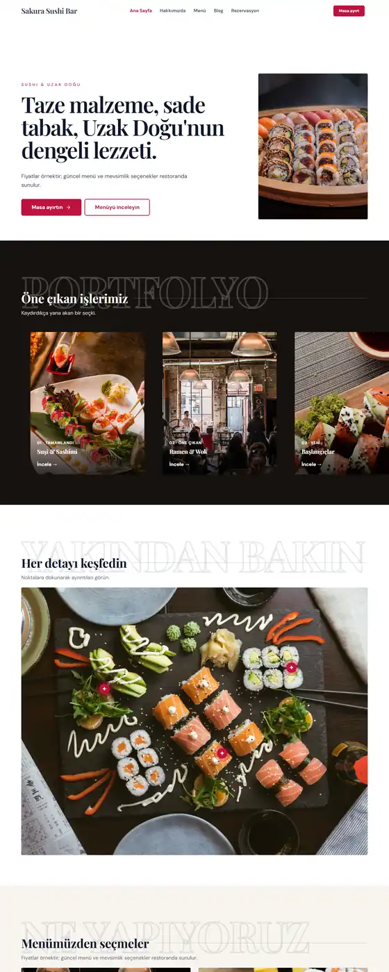 Sakura Sushi Bar