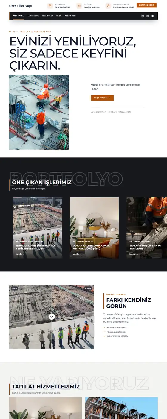 Usta Eller Yapı