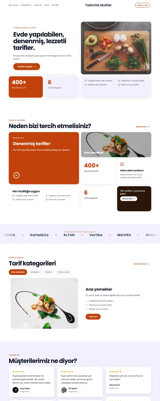 Tadımlık Mutfak